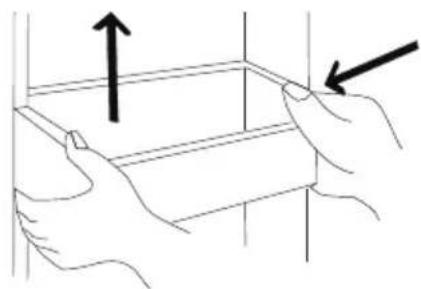 Element EUF14CECS - Cleaning of door tray - 1