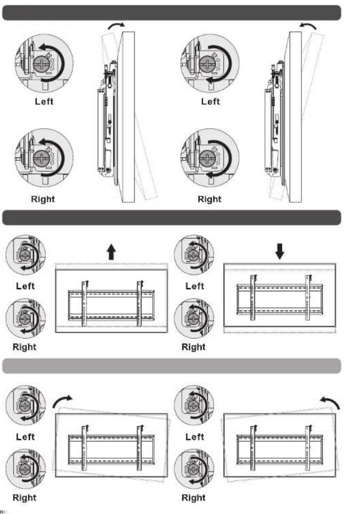 Allsee AS0346VF - For Video Wall Installation (Mounting space as shown below) - 8