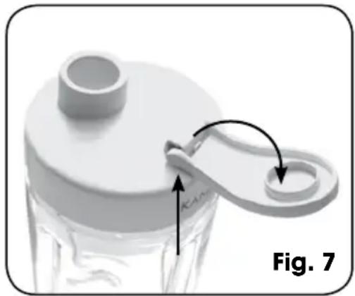 Kambrook KBL188 - Using the Sports Bottle and Lid - 1