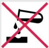 Prohibition sign with crossed-out black-and-white graphic and Chinese characters