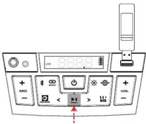 USB 8966 MIC - + - + - + - + - VOL