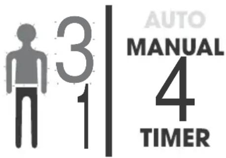 AUTO MANUAL 4 TIMER