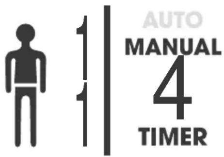 AUTO MANUAL 4 TIMER