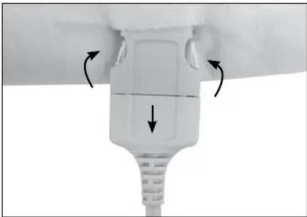 BREVILLE BodyZone BZB457WHT - TO DETACH THE CONTROLLER/S - 1