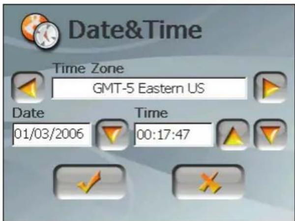 Date&Time Time Zone GMT-5 Eastern US Date 01/03/2006 Time 00:17:47