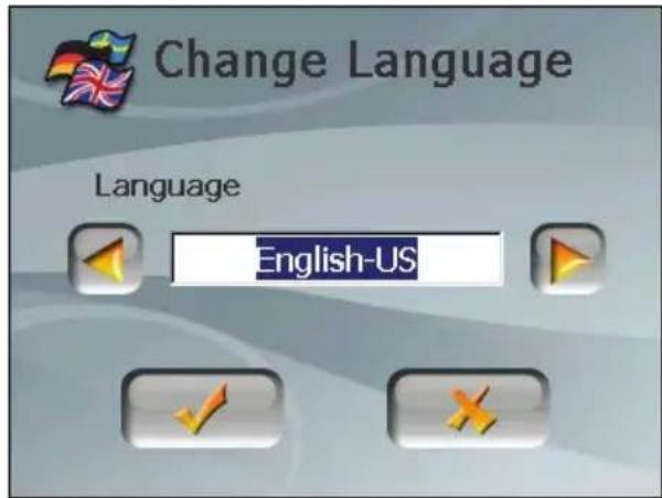 Change Language Language English-US