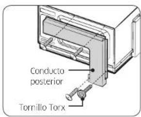 Conducto posterior Tornillo Torx