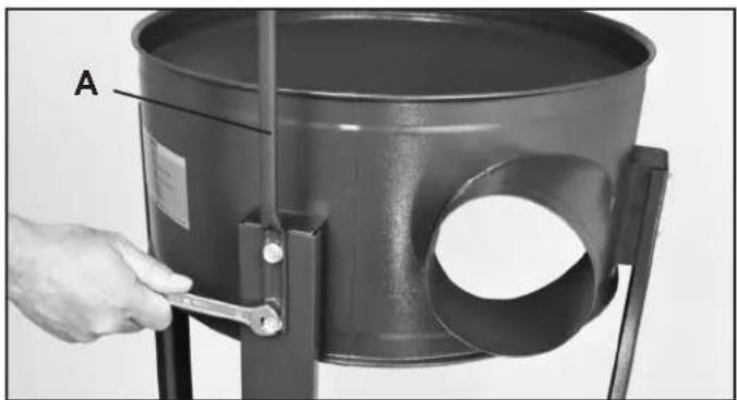 RIKON 60-200 - INSTALL THE COLLECTOR & BAG SUPPORT - 4