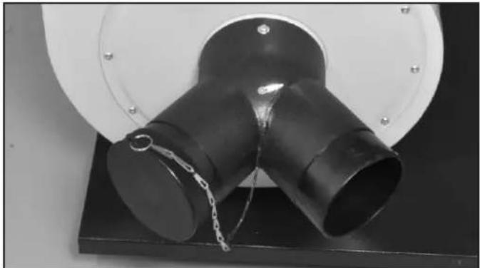 RIKON 60-200 - MOUNTING THE 'Y' INLET - 1