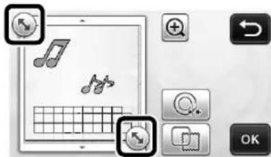 Screenshot of a software interface with icons for music, keyboard, and document editing tools