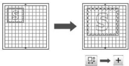 BROTHER ScanNCut CM110 - ⑥Unifying (Grouping Multiple Patterns) - 2