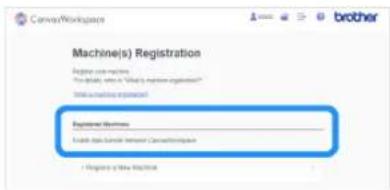 Conver/Workspace Machine(s) Registration Register user machines You select this service in "My" access registration? With access registration Register Machine File Edit Service Version Conver/Workspace ? Register your Machine
