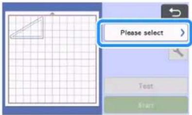 Please select > Text Start