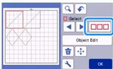 Select Object Edit OK