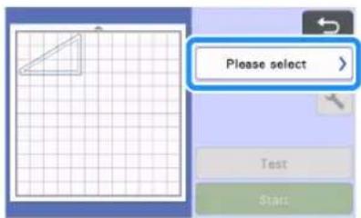 Please select > Test Start: