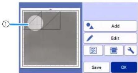 ① Add Edit Save OK