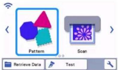 Pattern Scan Retrieve Data Test