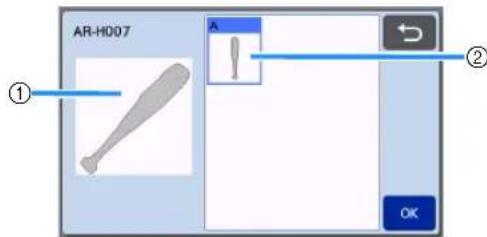 AR-H007 ① A ② OK