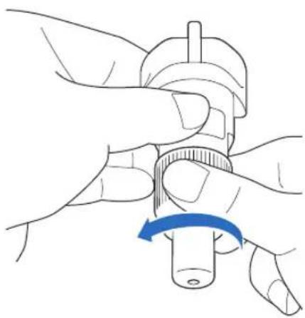 Line drawing of hands performing a finger manipulation or adjustment task (no text or symbols present)