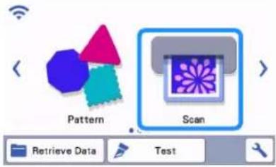 Pattern Scan Retrieve Data Test