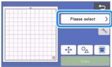 Please select > Start