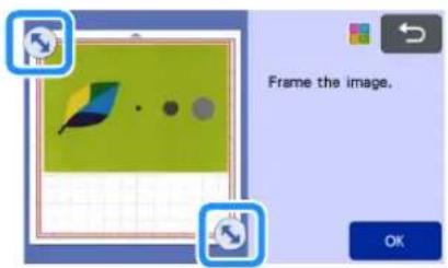 Frame the image. OK