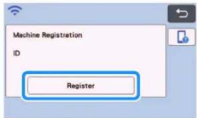 Machine Registration ID Register