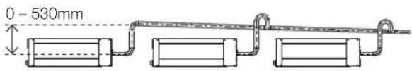 0 - 530mm
