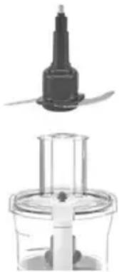 CUISINART FP-9 - UNIVERSAL BLADE FOR CHOPPING, MIXING, AND DOUGH - 1