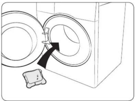 SAMSUNG WW60J3280LW - Detergent de rufe tip capsule - 1