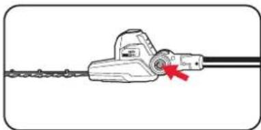 Ozito PXPHTK-2545 - Pivoting the Trimmer Head - 2