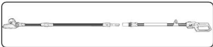 Ozito PXPHTK-2545 - • Assembly with Extension Tube - 4