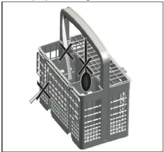 Defy DDW247 - Placing the dishes into the dishwasher - 6