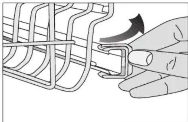 Defy DDW247 - Height setting with empty basket - 1