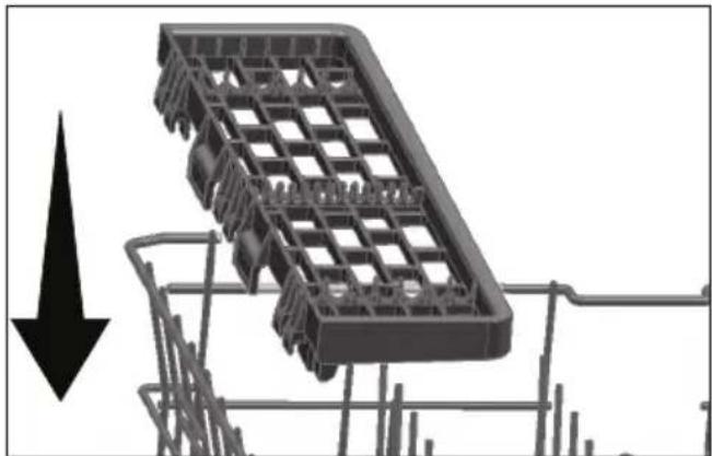 Defy DDW247 - Upper basket multipurpose service rack - 3