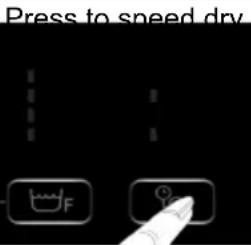 Press to speed dry F