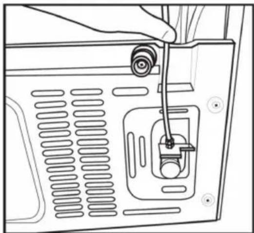 Defy DFF563 - To connect the water hose to the product, follow the instructions below. - 2