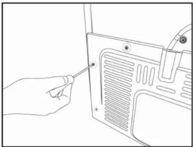 Defy DFF563 - Attaching the plastic wedges - 1