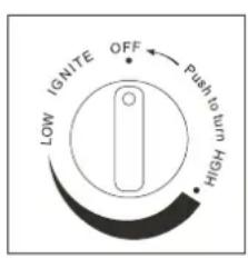 Infiniton PG-QH13 - Desligar o aquecedor - 1