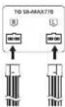 PANASONIC SC-MAX770 - Connect the speakers. - 2
