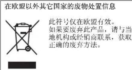 PANASONIC SC-MAX770 - Information on Disposal in other Countries outside the European Union - 2