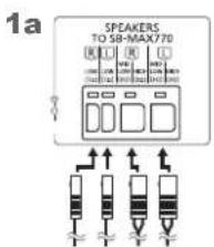 1a SPEAKERS TO SB-MAX770