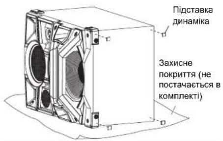 Підставка динаміка Захисне покриття (не постачається в комплекті)