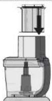 SUNBEAM Multi Plus LCP6000BK - Using your Food Processor - 9