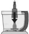 SUNBEAM Multi Plus LCP6000BK - Using your Food Processor - 4