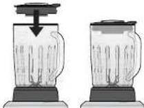 SUNBEAM Multi Plus LCP6000BK - Using your Blender (LCP6000BK only) - 3