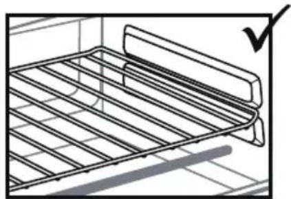 SUNBEAM Mini Bake & Grill COM1000SS - Cooking Rack and Baking Pan Positioning Guide - 2
