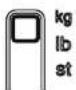 Taylor 5255180 - WEIGHT UNIT SETTING - 1