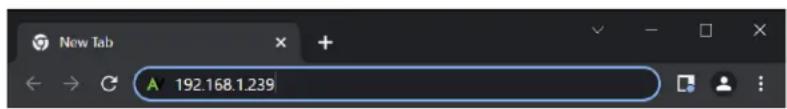 New Tab 192.168.1.239