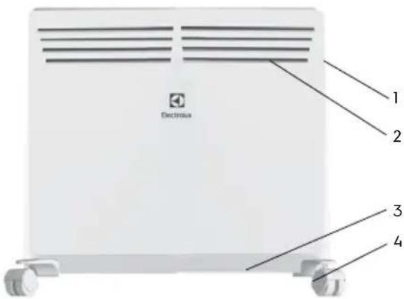 Electrolux 1 2 3 4